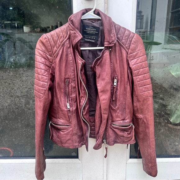 All Saints Jackets & Blazers - allsaints leather jacket